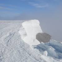 Popis: Ben Nevis, převěj na vrcholu