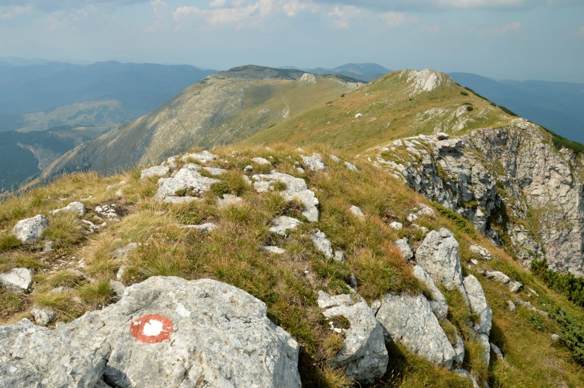 Planina Hajla, na nejvyšším stejnojmenném bodě Hajla, 2403 metrů