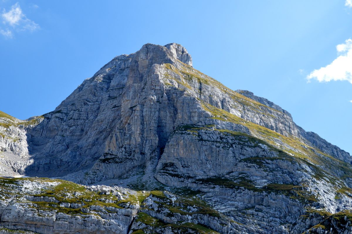 Černá Hora, Zla Kolata, vlastní vrchol, foto od severozápadu. (Uveřejněno i na Wikimedia pod licencí CC BY-SA 4.0)