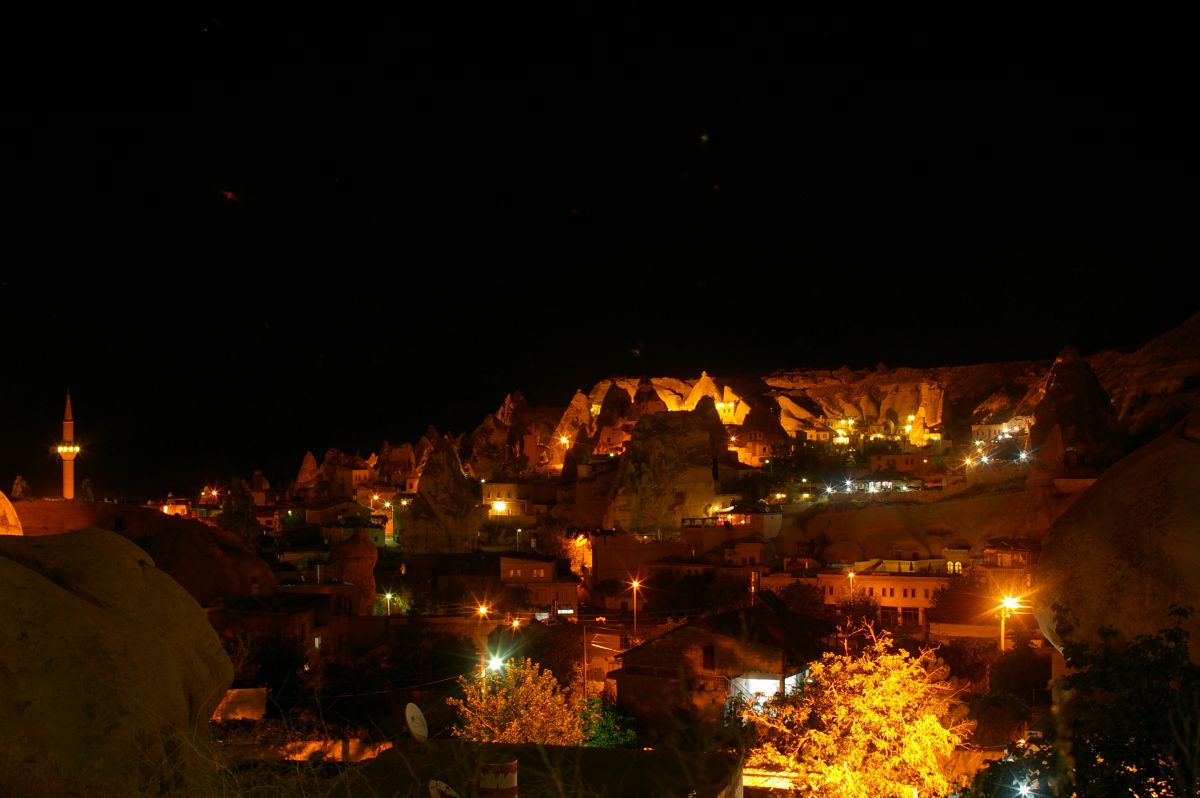 Göreme v noci