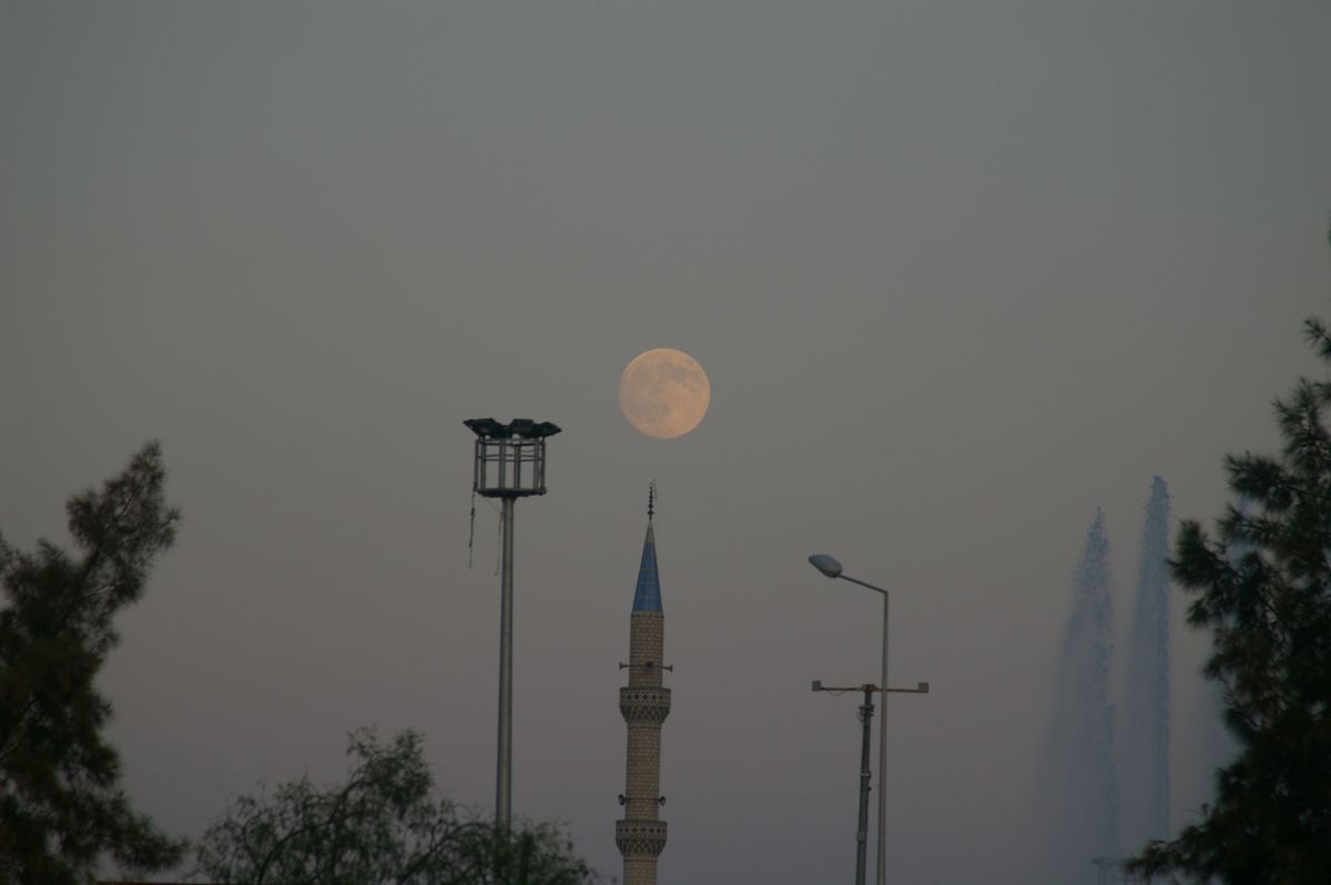 Antalya, západ slunce