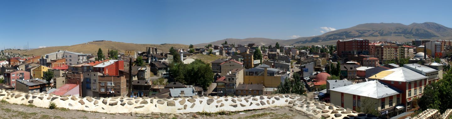 Erzurum, pohled z městské pevnosti