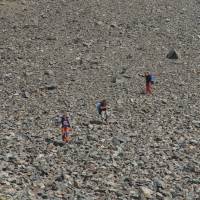 Popis: Kaçkar, sestuo ze sedla Hevek Geçiti