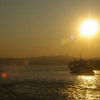 Popis: Istanbul, východ slunce
