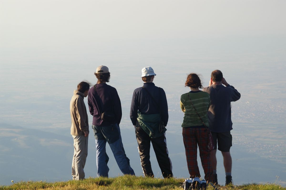 Šar planina, večerní výhled z Ljubotenu