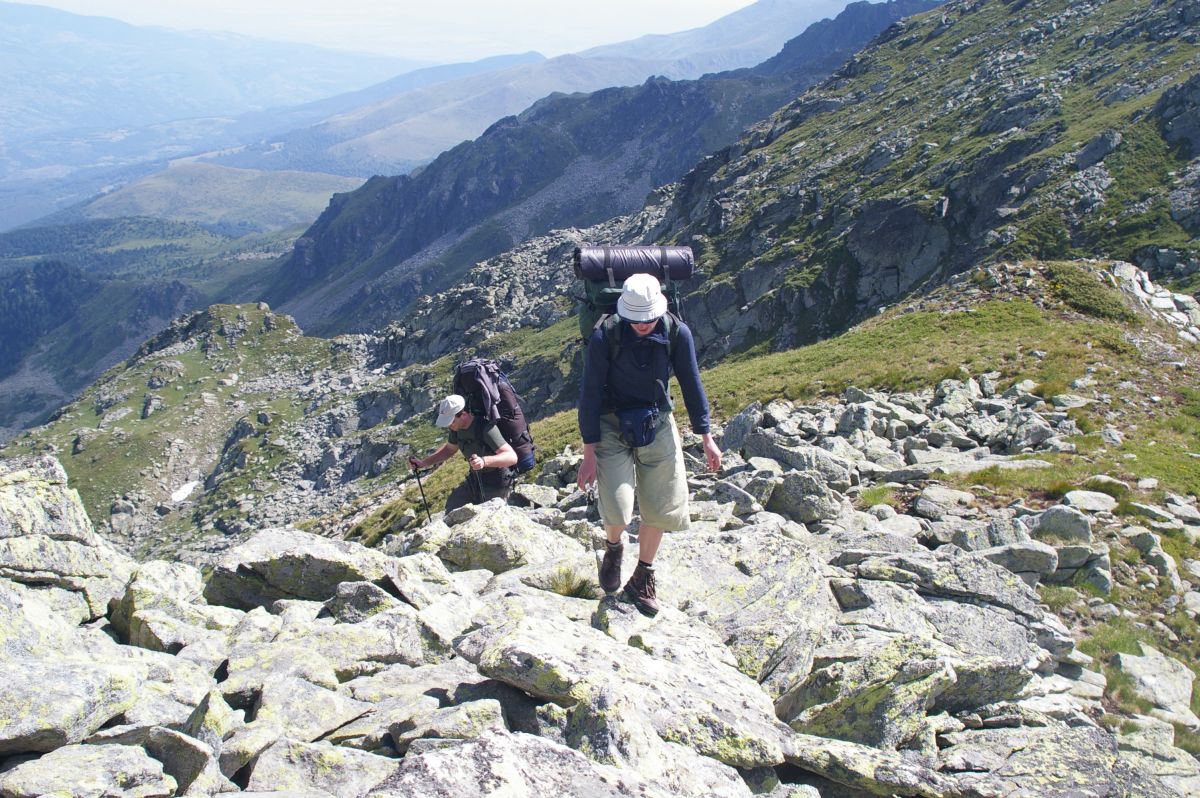 Šar planina, Evča a Pavel na skalách