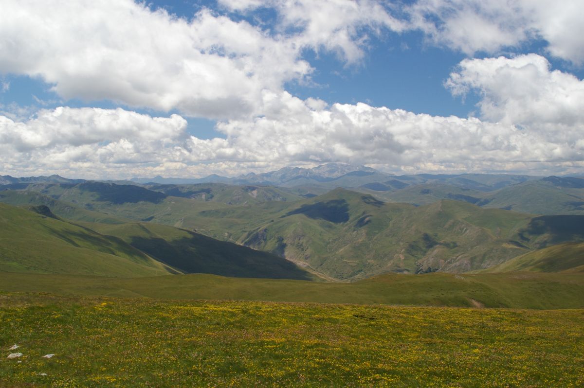 Šar planina, pohled na pohoří Korab