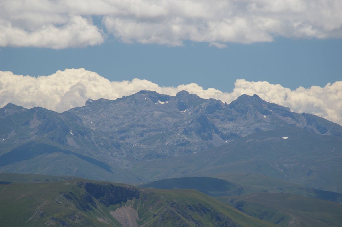 Šar planina, pohled na Korab