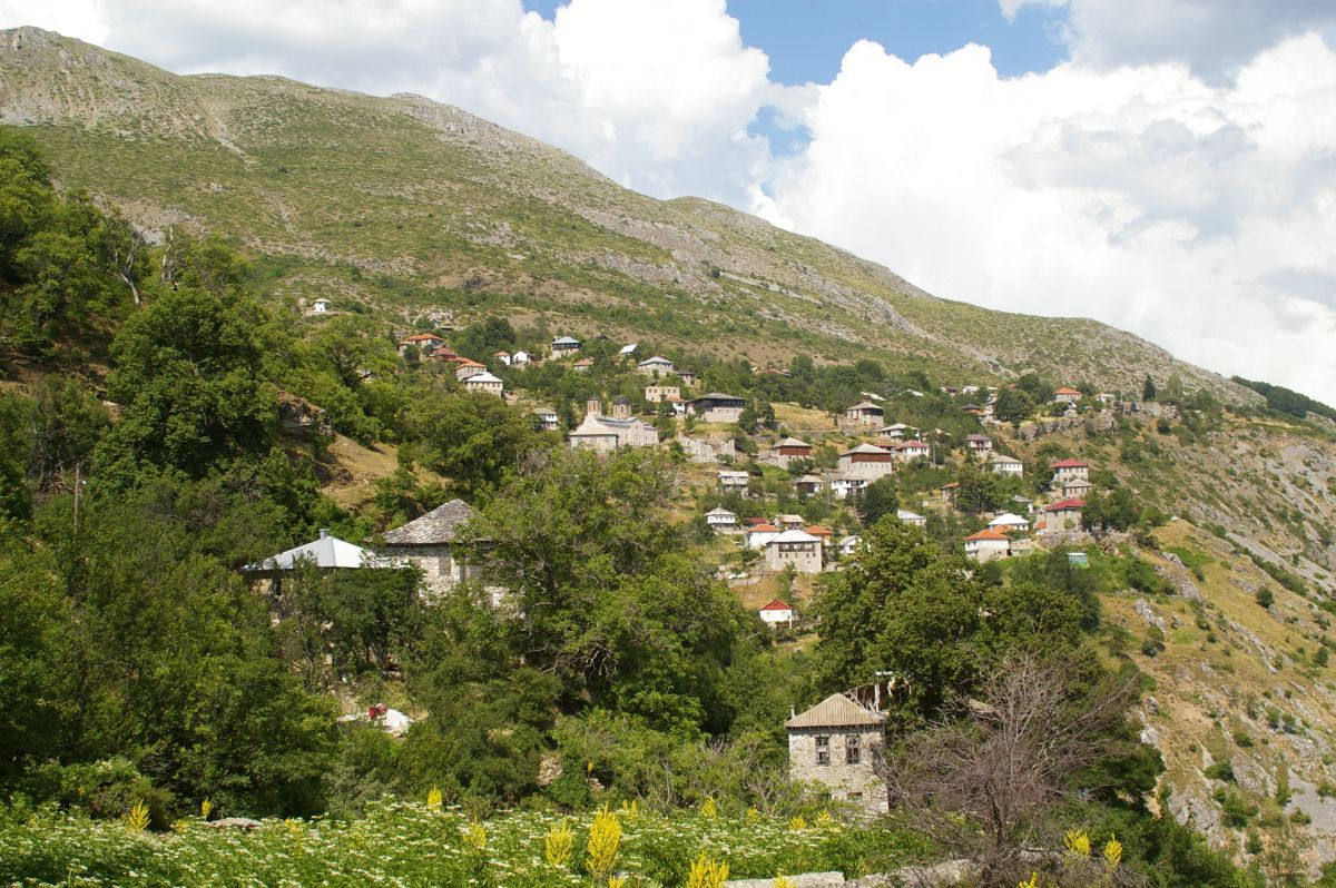 Mavrovo, vesnice Galičnik