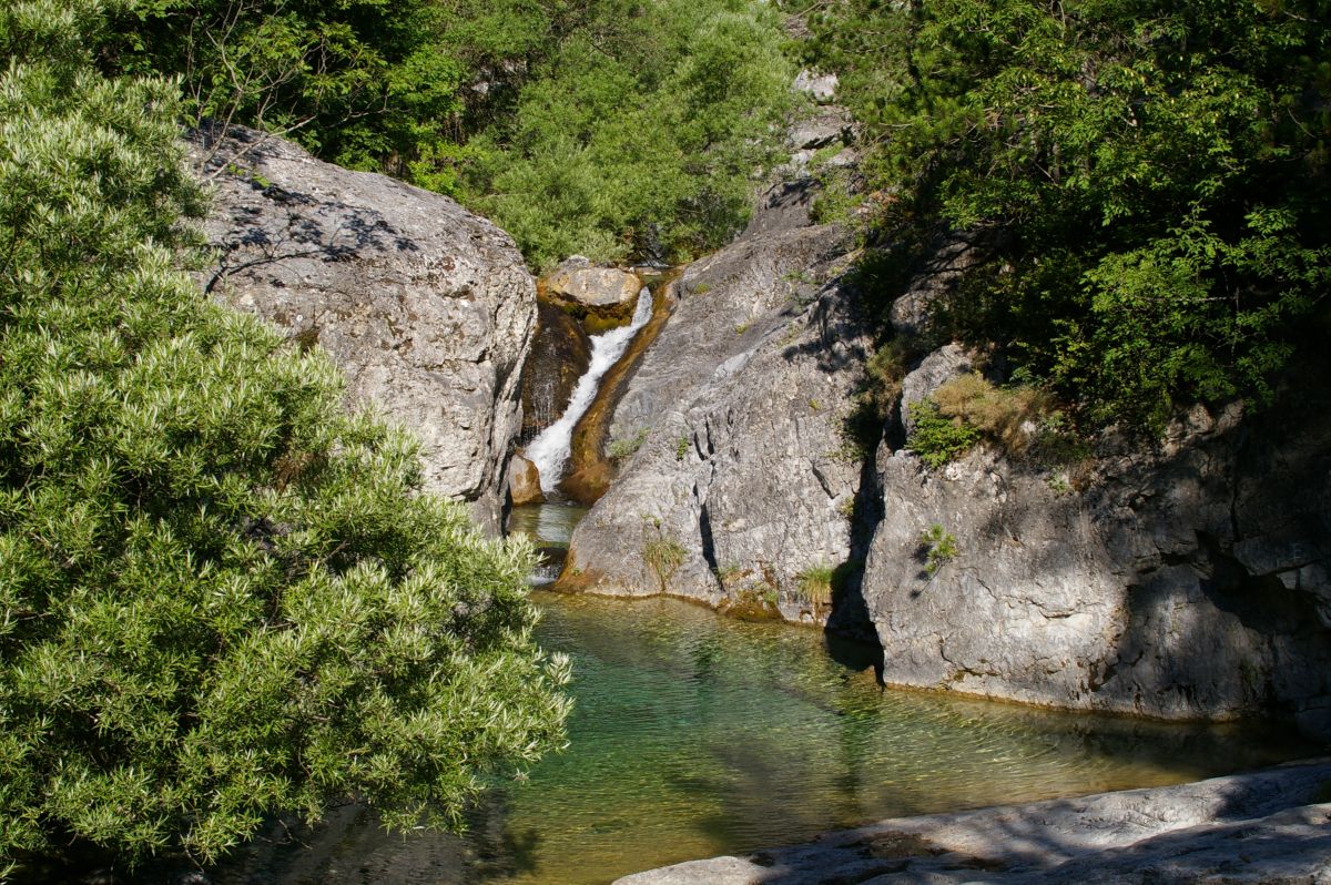 Olymp, kaňon