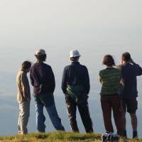 Popis: Šar planina, večerní výhled z Ljubotenu