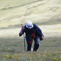 Popis: Šar planina, Evča stoupá na Titov vrv