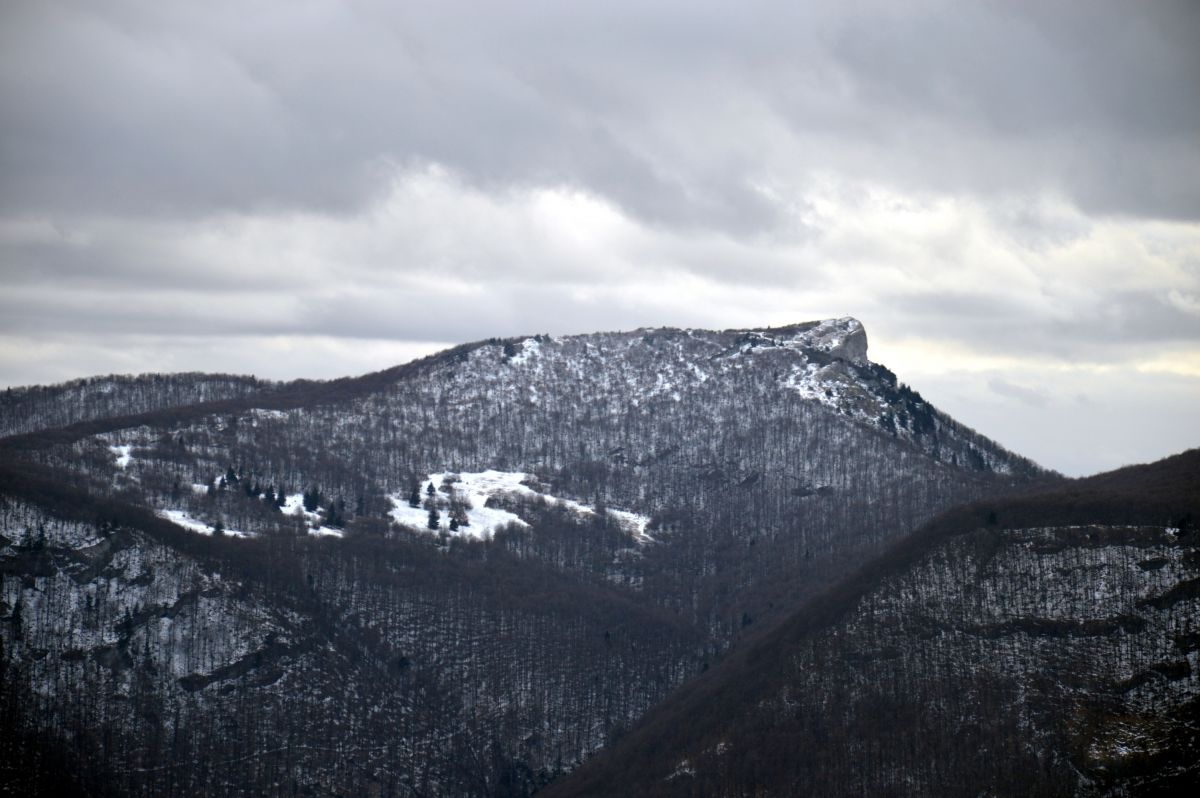 Skalky, pohled na Kľak