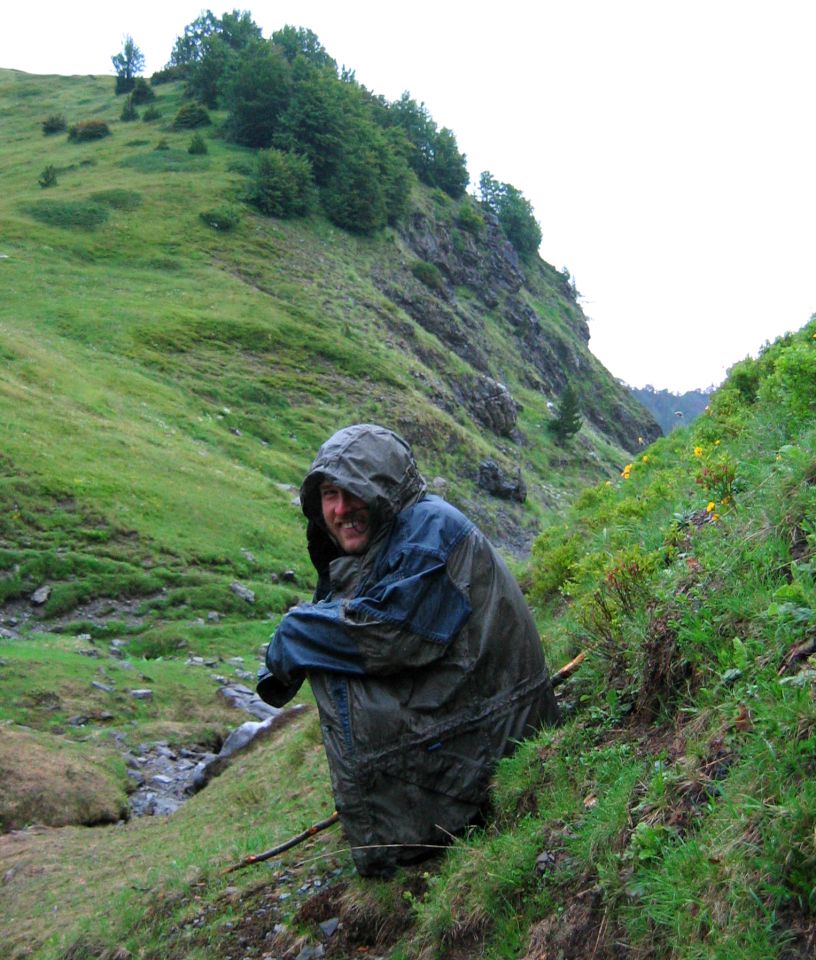 Pod hřebenem Volušnica, po bouřce, už jen prší, foto: Bob