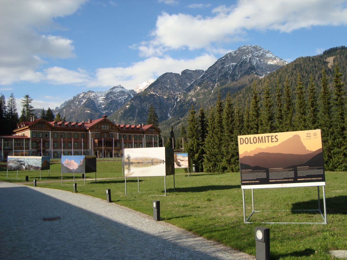 Toblach. Fotografie Dolomit v Dolomitech. Foto BS.