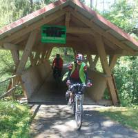 Popis: Mostek přes rokli u St. Jacov