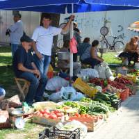 Popis: Pirot, sobotní trh