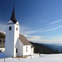 Popis: Gleinalmsattel, kostel Maria Schnee