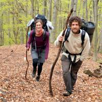 Popis: Po slovenko-maďarské hranici stoupáme na Veľký Milič. Všude jen samé bukové hory.