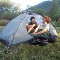 Popis: Další ráno stabujeme opět u&nbsp;řeky Inn