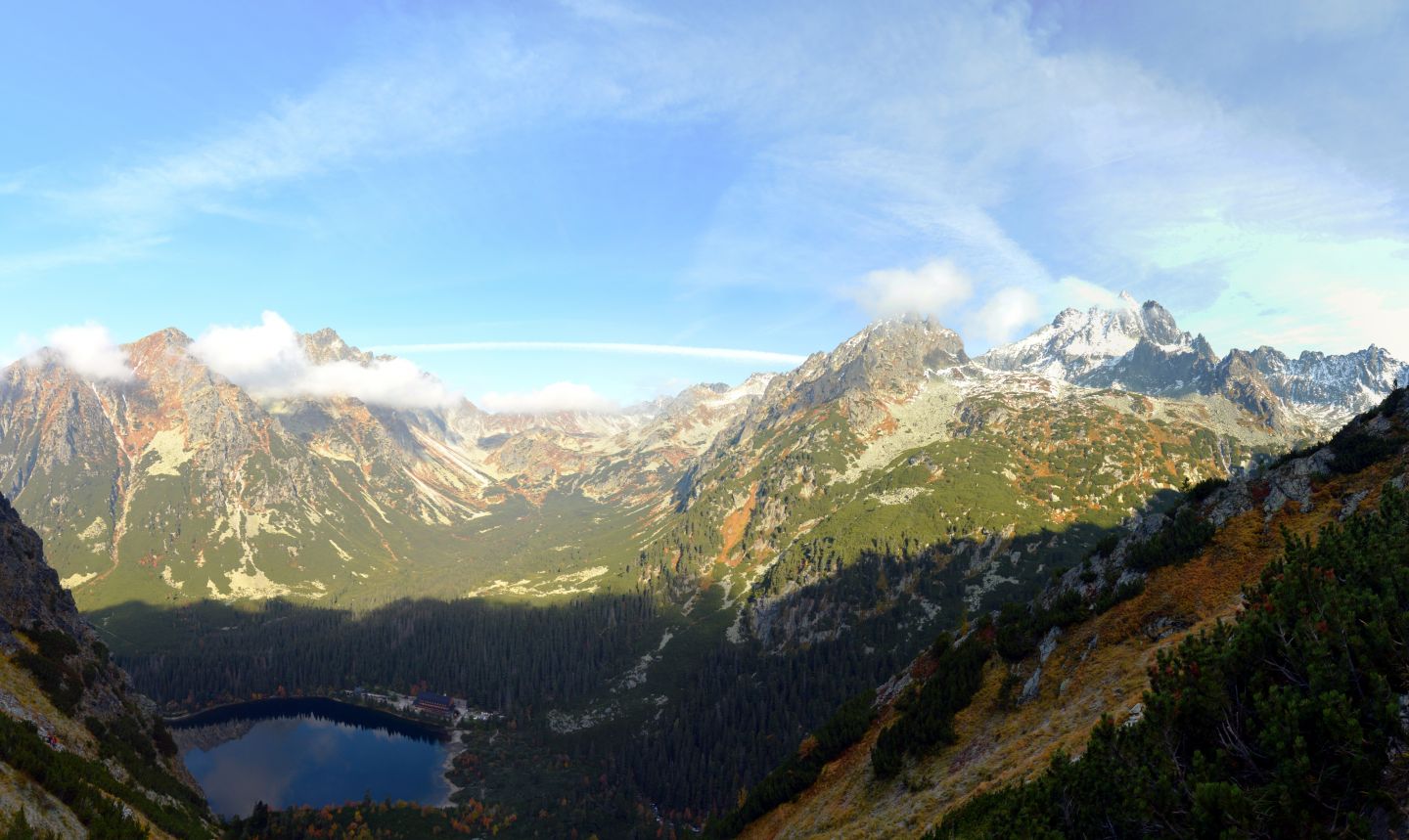 Mengusovská dolina a Popradské pleso