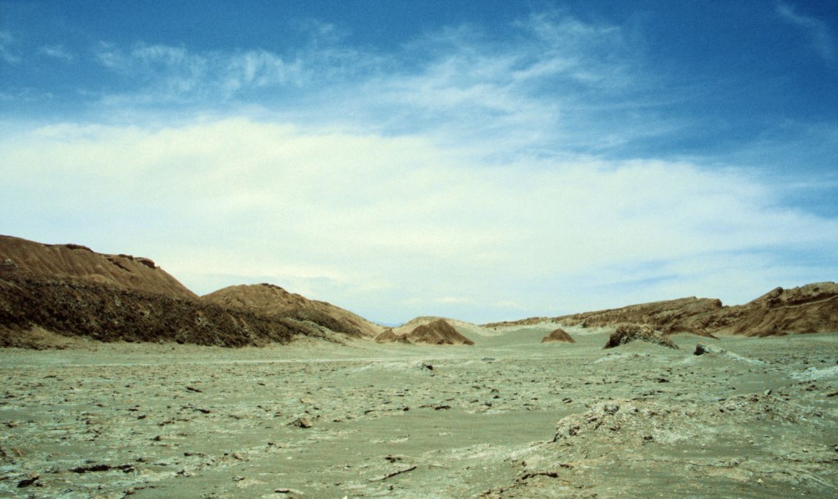 Ve Valle de Luna krajina vypadá jako na měsíci