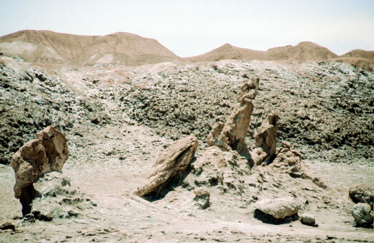 Valle de Luna, vypadá to tady jako na měsíci