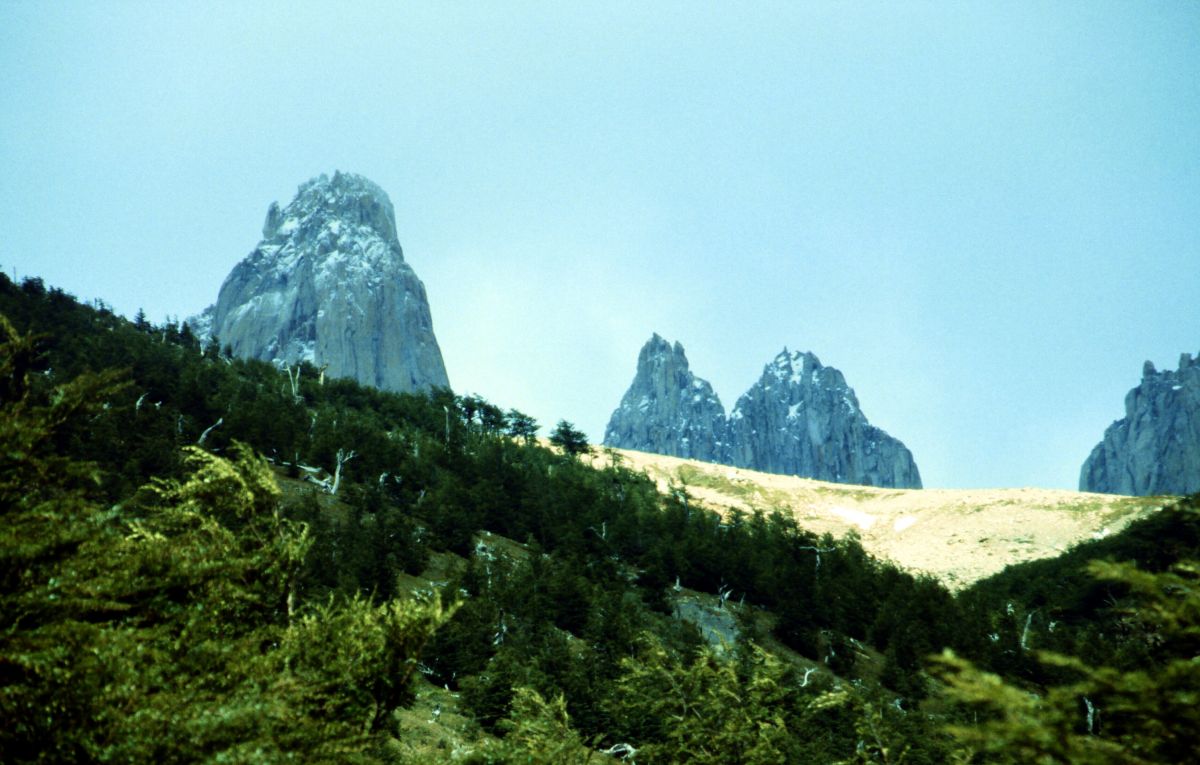 Národní park Torres del Paine, pohled na tzv. Torresy