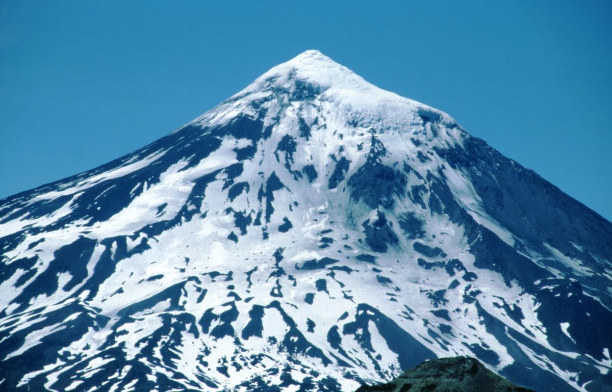 Volcan Lanin v detailu