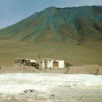 Popis: Laguna Blanca (4300 m), baráček