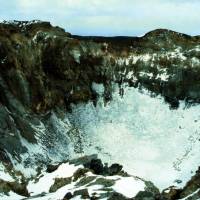 Popis: Parinacota, 6350 m, vrcholový kráter