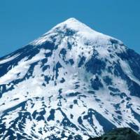 Popis: Volcan Lanin v detailu
