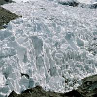 Popis: Aconcagua, ledovec Horcones superior
