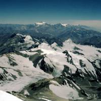 Popis: Z vrcholu Aconcaguii (6959 m) k severu