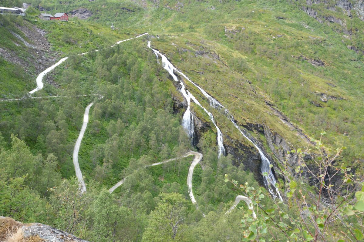 Myrdal, krátká prohlídka okolí, vodopády