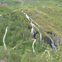 Popis: Myrdal, krátká prohlídka okolí, vodopády