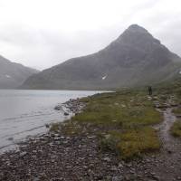 Popis: Údolí Russvatnet a první pořádný slejvák