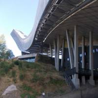 Popis: Oslo, nový (2010) skokanský můstek na Holmenkolenu