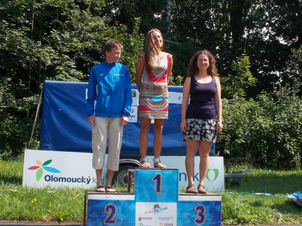 Janča získala bronzovou medaili za dvojzávod do vrchu