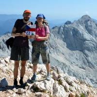 Popis: Na Grintovci, nejvyšší hoře Kamnicko-Savinjských Alp (2588 m)