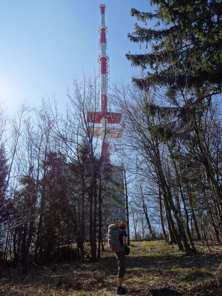 Grosser Hirschenstein 862 m (aneb zde romantiku nehledejte)