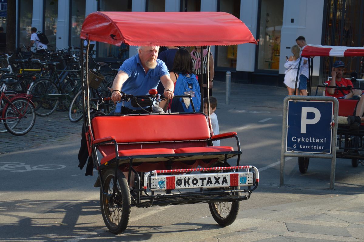 Kodaň, taxík