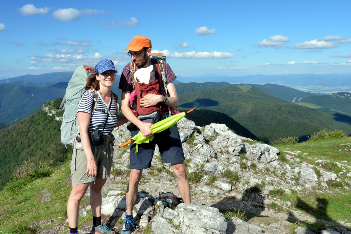 Na vrcholu Kľaku (1352 m)