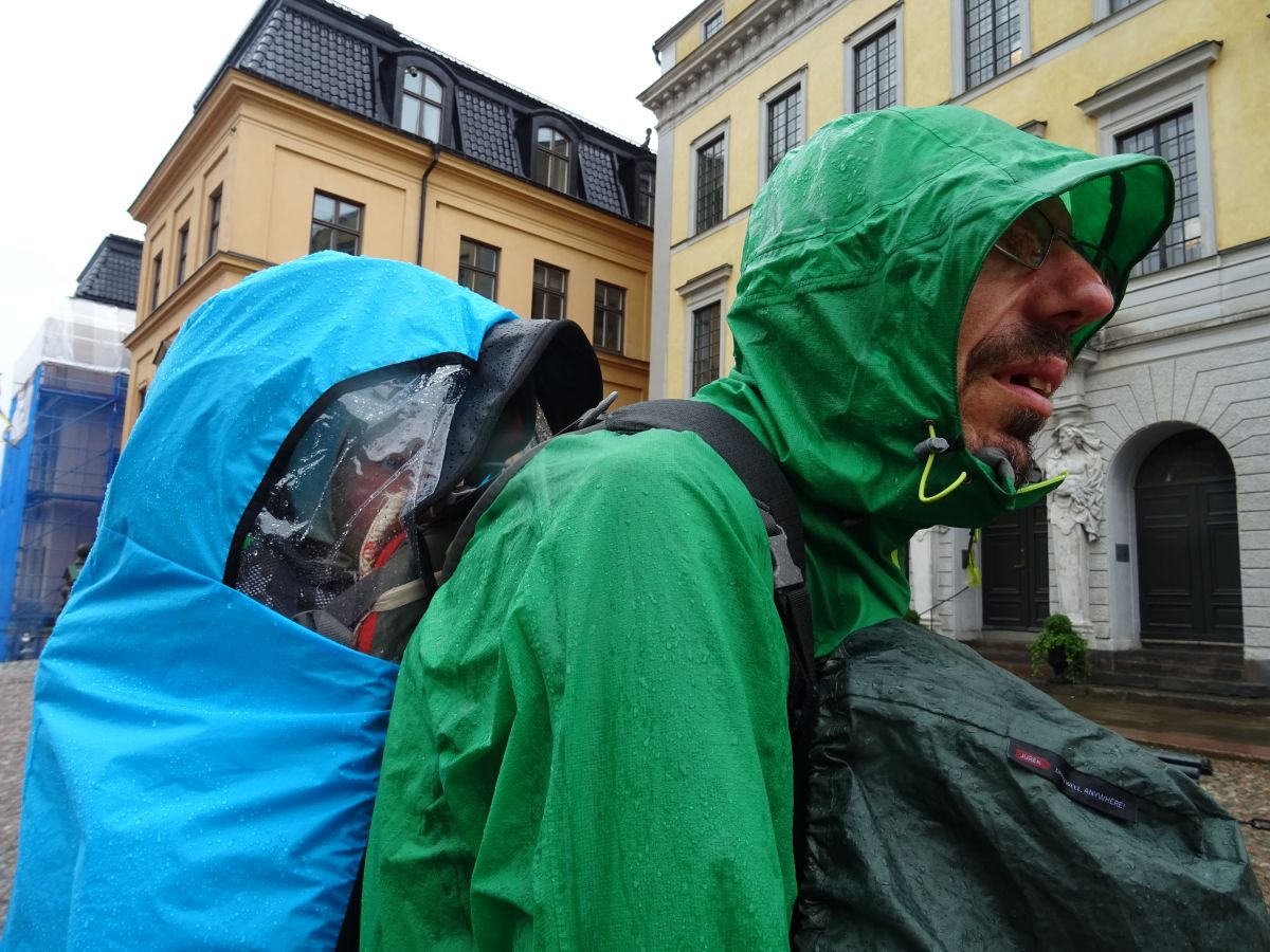 Deštivá prohlídka Stockholmu
