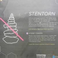 Popis: V národním parku Fulufjället: logický zákaz stavění mužíků