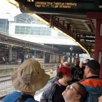 Popis: Čekání na přímý vlak Stockolm- Berlín