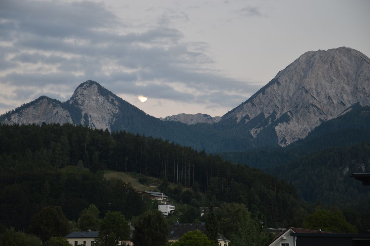 Faaker See, pohled na Mittagskogel