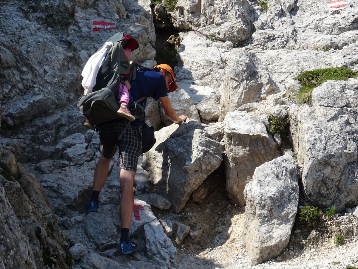 Výstup, jen trochu výlez na Mittagskogel