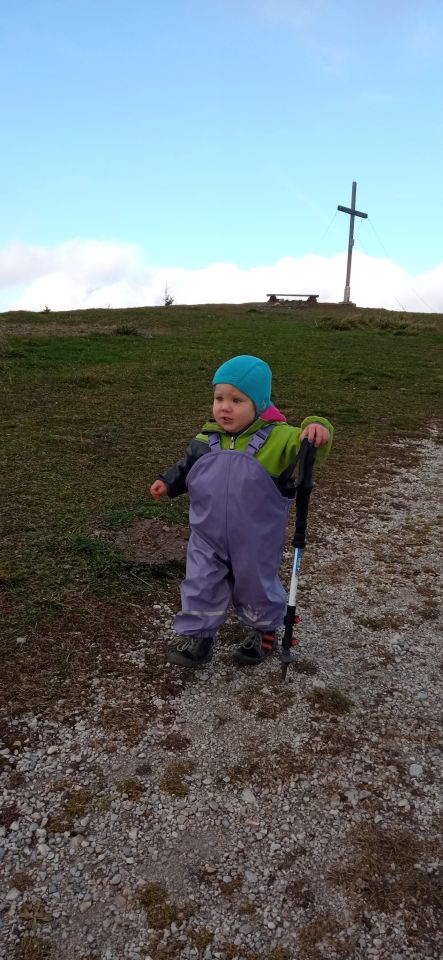 Na vrcholu Reisalpe (1399m), nejvyšší hoře pohoří