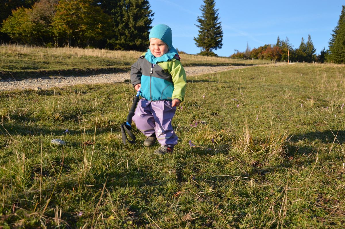 Podvečerní sestup z Reisalpe (už slunečno)